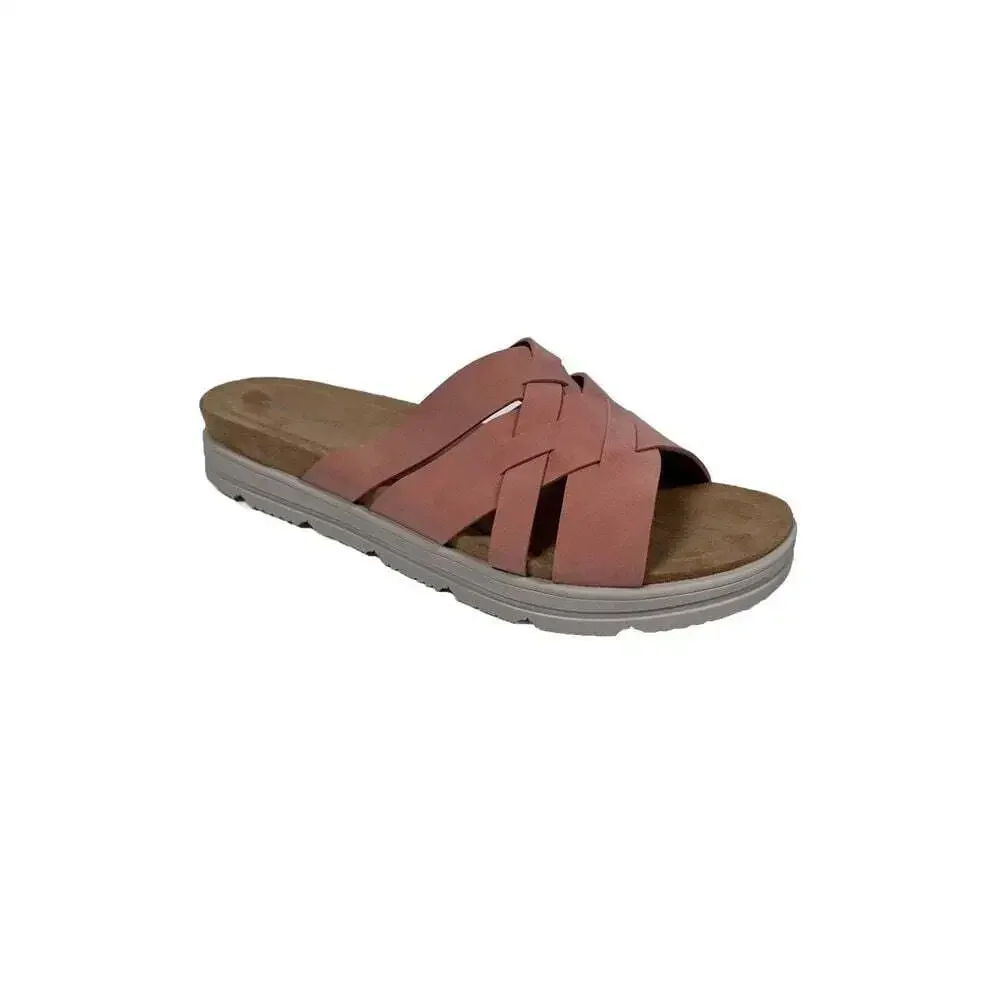 Easy Spirit Women's Star3 Slide Sandal Light Pink Size 10 M New Comfortable